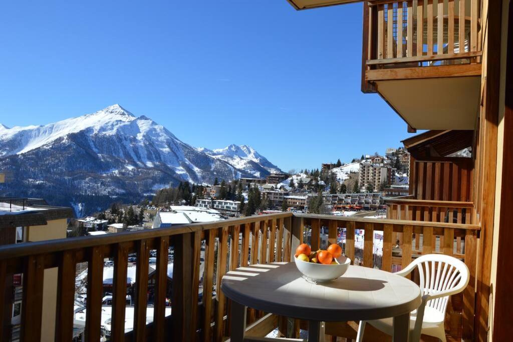 T2 6 P - Pieds Des Pistes - Residence Avec Piscine Orcières Esterno foto